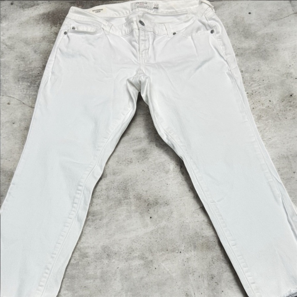 Torrid White Boyfriend Jeans